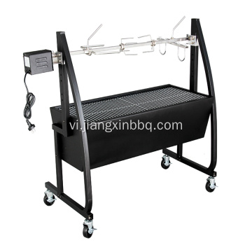 Deluxe BBQ Spit Roaster với Rotisserie Motor